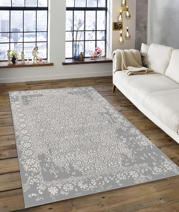 Dijidekor Işıltı Koleksiyonu Model136 Süngerli Dijital Baskılı Saçaksız Mutfak Halısı Yolluk - Image 1