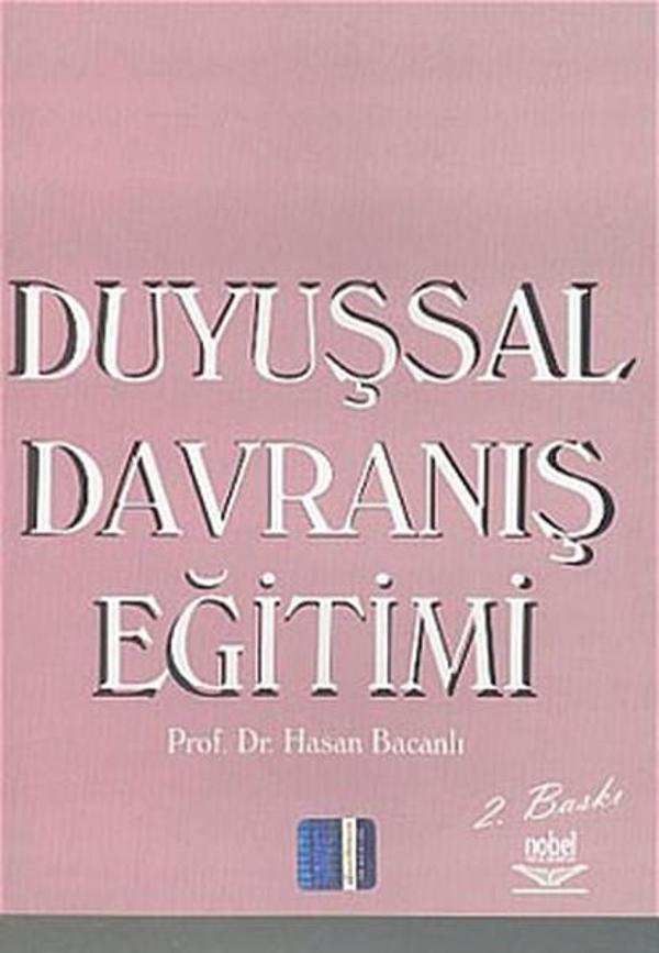 Duyuşsal Davranış Eğitimi - Nobel Akademik Yayıncılık - Image 1