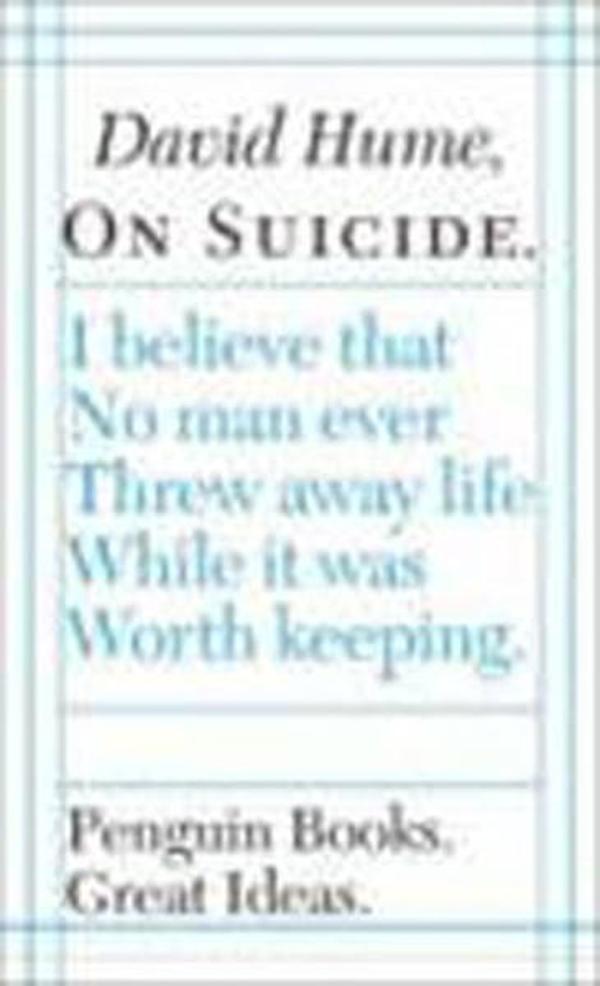Great Ideas 34:On Suicide PB - Penguin Books - Image 1
