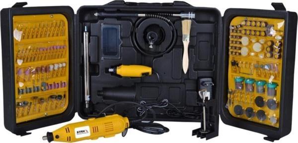 Staxx Power 405 Parça Devir Ayarlı Gravür Oyma Makinesi Dremel Taşlama Zımpara Kesme Seti Sfc405A 450W - Image 1