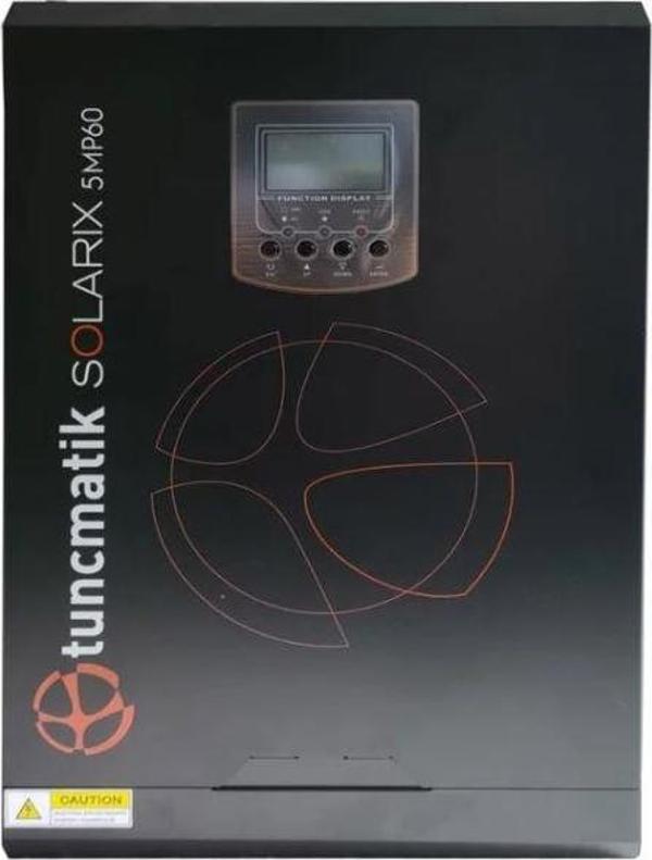 Tunçmatik Solarix 5 Kva 5KW 5000 Watt 48 Volt Mppt 60A Akıllı İnverter İnvertör – Dc - Image 1