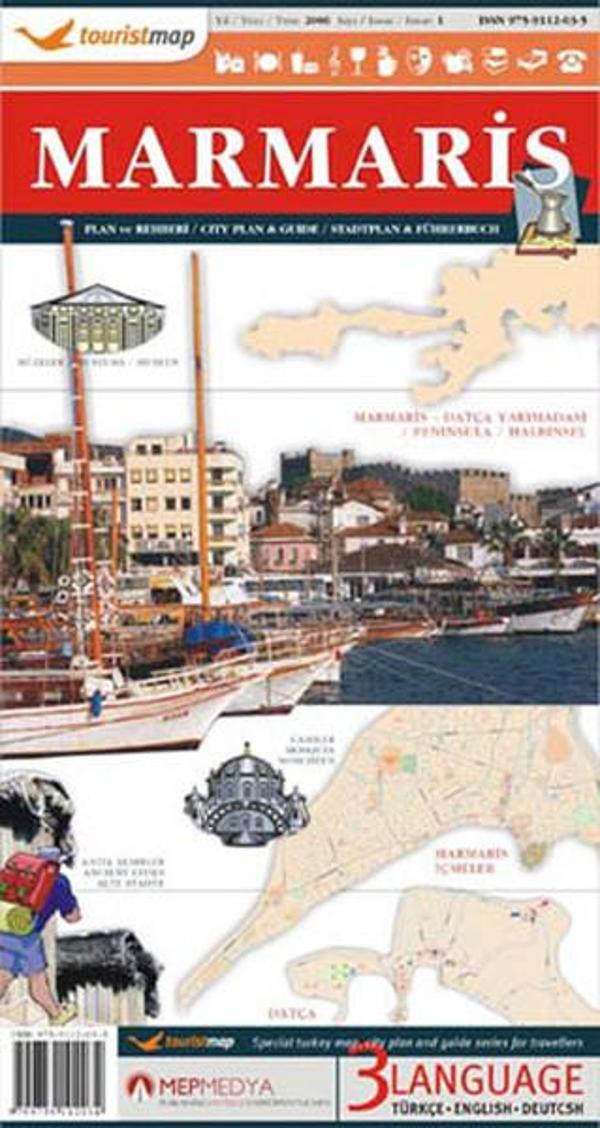 Touristmap Marmaris / Datça - Mep Medya Yayınevi - Image 1