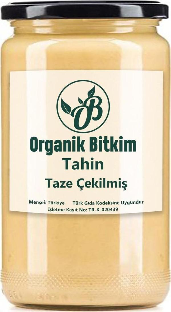 Organik Bitkim Taze Çekim Tahin 1000 gr - Image 1