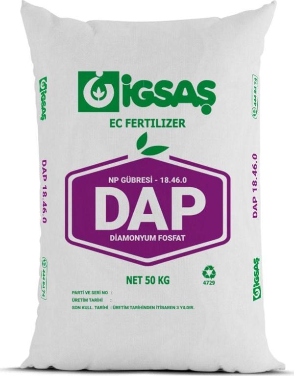 İgsaş Igsas Dap 25 Kg 18.46.0 Taban Gübre - Image 1