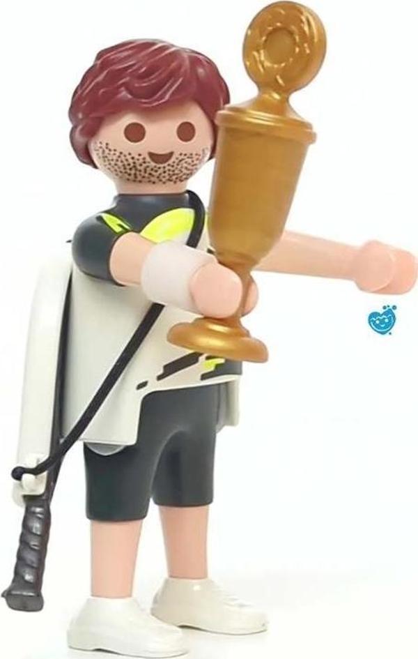 Playmobil Figures 70939 Series 24 - Tennis Champion - Image 1