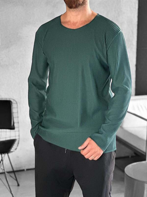 Fitilli Kumaş Regular Yeşil Sweat - Image 1
