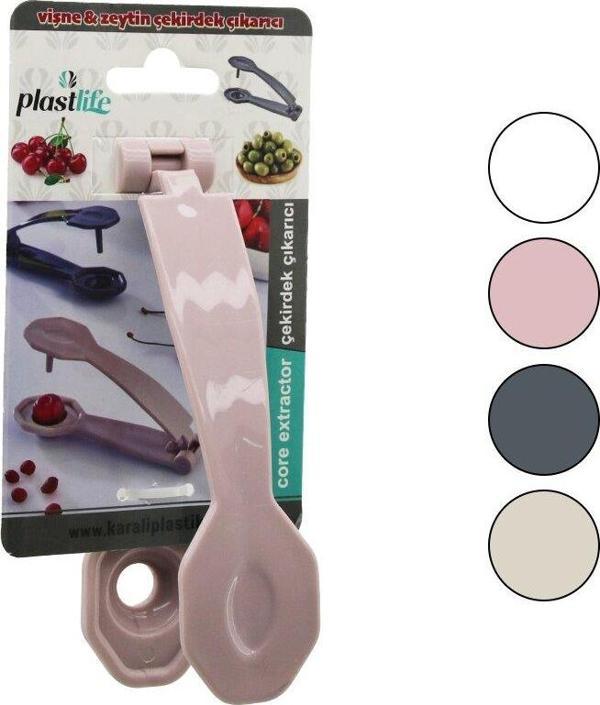ÇEKİRDEK ÇIKARICI VİŞNE - ZEYTİN VB. RENKLİ PLASTİK (2818) - Image 1