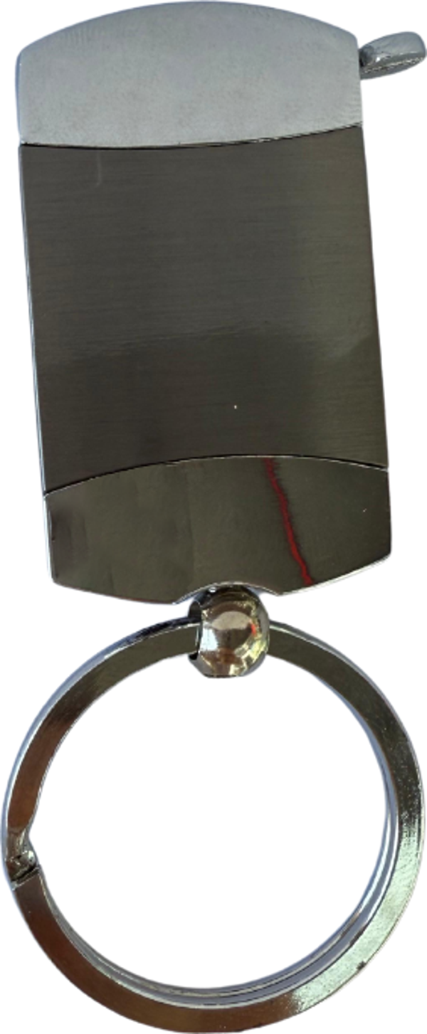 PremiumQuality Gunmetal Gümüş Metal Soft Flame Çakmak - Image 1