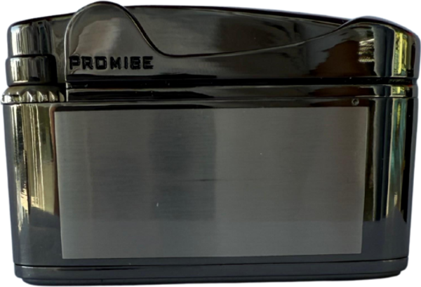 Promise Soft Flame Gunmetal Metal Çakmak - Image 1