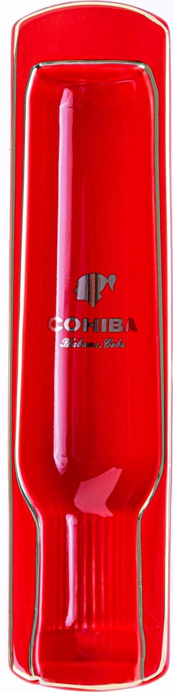 Cohiba Kırmızı Porselen Tekli Puro Küllüğü - Image 1