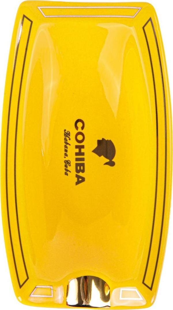 Cohiba Tekli Sarı Porselen Puro Küllüğü - Image 1