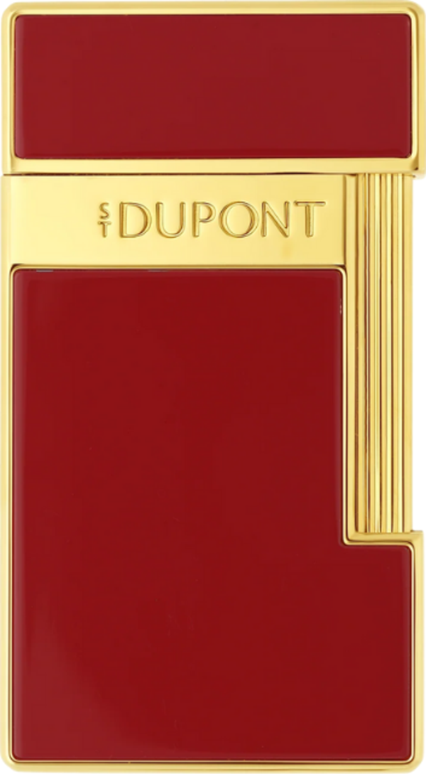 S.T. Dupont Lacquered Slimmy Kırmızı Puro Çakmağı 28030 - Image 1