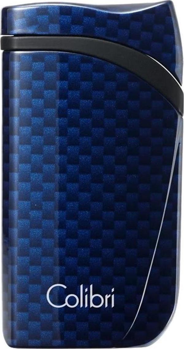 Colibri Falcon Karbon Desenli Mavi Puro Çakmağı - Image 1