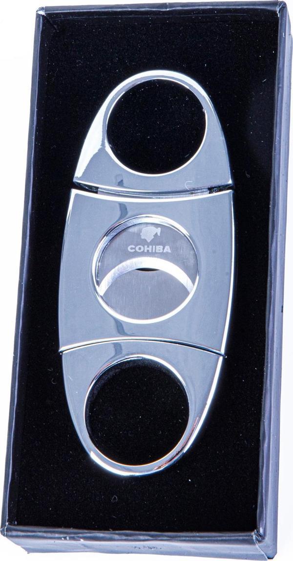 Cohiba Gümüş Metal Puro Makası Kesici - Image 1