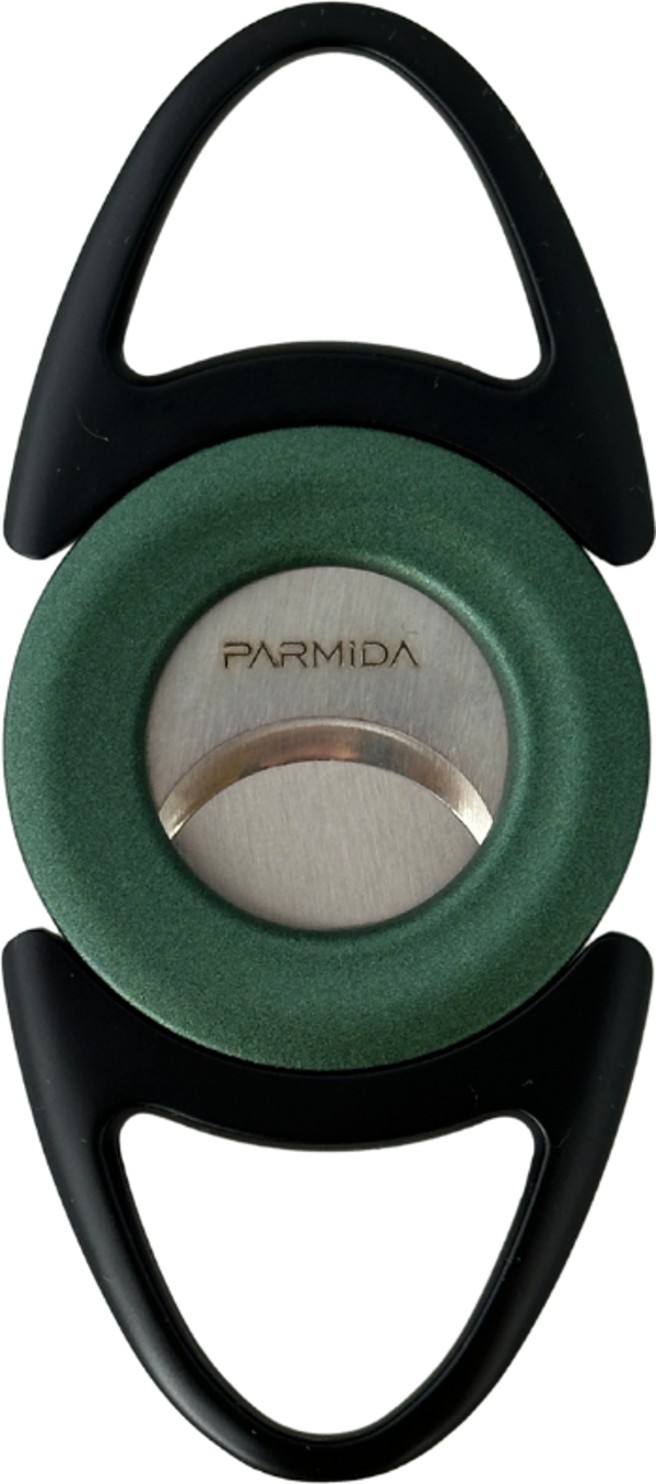 Parmida Siyah-Yeşil Metal Puro Makası Kesici - Image 1
