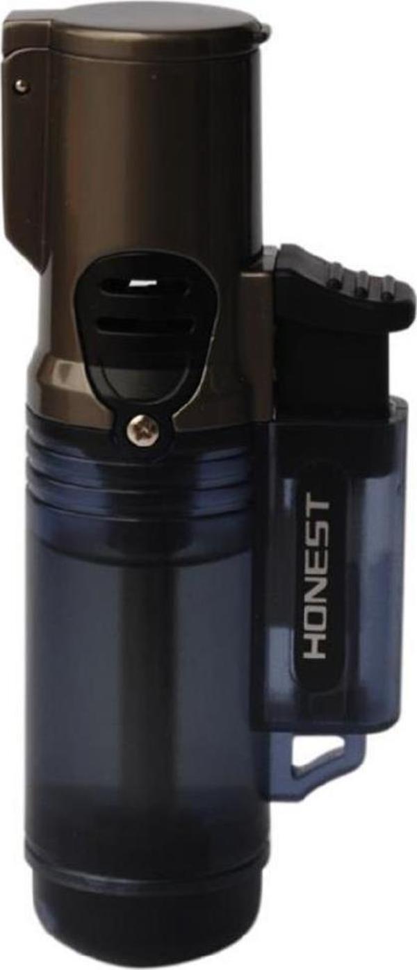 Honest 3 Torch Pürmüz Koyu Mavi Puro Çakmak - Image 1