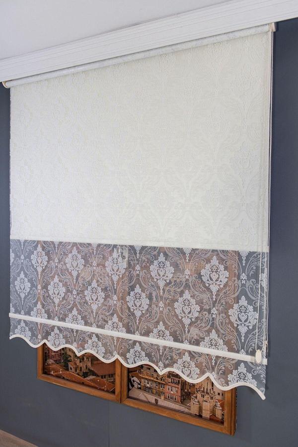 Maral Home Çift Mekanizmalı Tül Stor Perde - Image 1