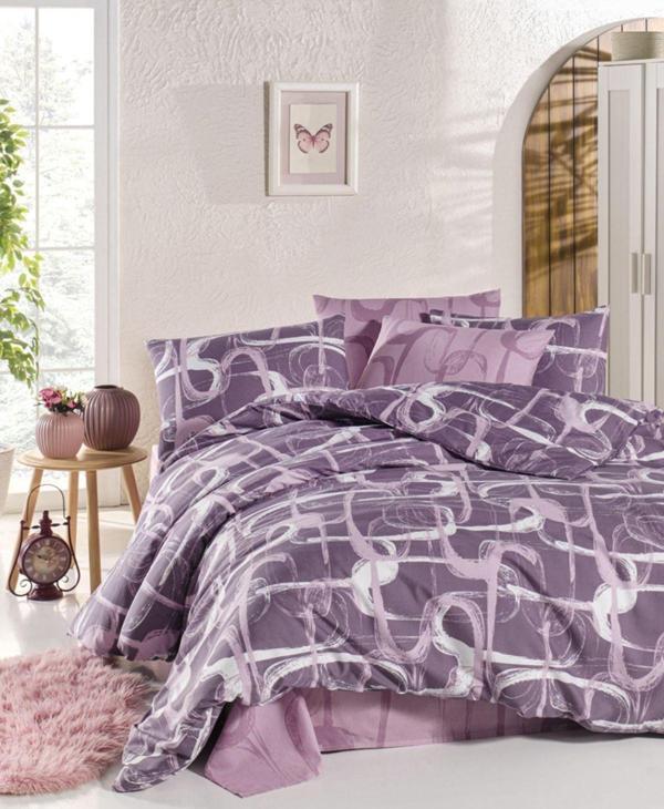 Maral Home Pembe Çift Kişilik Nevresim Takımı - Image 1