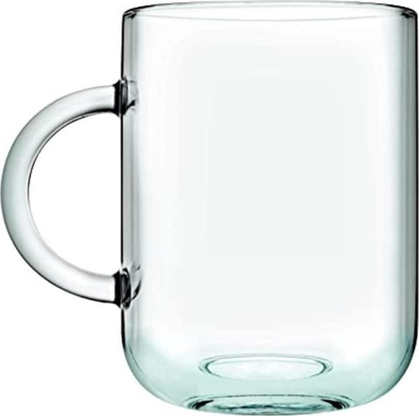 Paşabahçe Kulplu Bardak Şeffaf Yeşil Renkli 330 Cc- 2'Li - Image 1