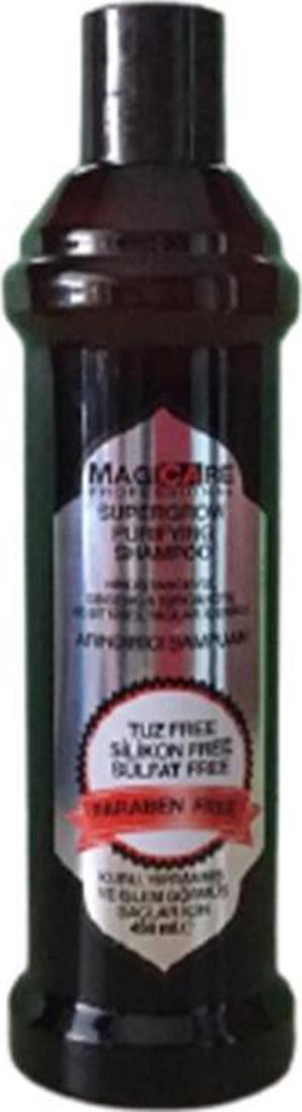 Magicare Kuru Yıpranmış ve İşlem Görmüş Saçlar İçin Tuzsuz Şampuan 400 ml - Image 1