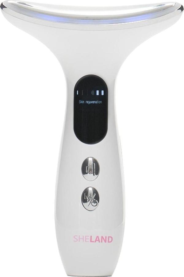 Sheland Pro 4 Programlı Led Ekranlı Yüz Ve Boyun Kırışıklık Karşıtı Ve Giderici Ems Güzellik Cihazı - Image 1