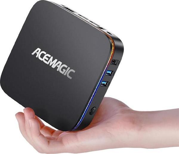 Acemagic AK1 PLUS Intel N100 8GB DDR4 256GB NVMe 2xHDMI 2x3.0 USB  Wif5BT 4.2 Win11 Mini Pc - Image 1