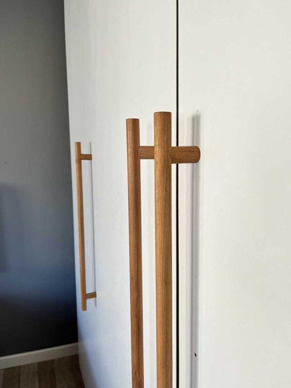 Atolye10 Ahşap Dolap Kulbu, Vestiyer Kulbu 60 Cm - Image 1