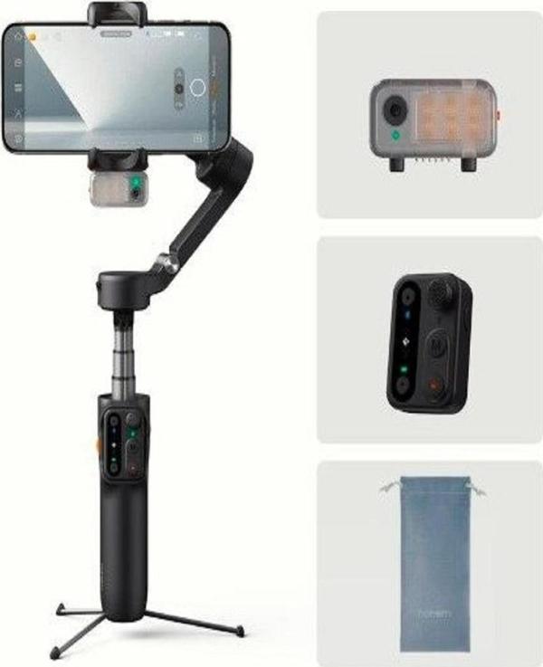 Hohem iSteady V3 3 Eksenli Telefon Gimbal (Siyah) - Image 1