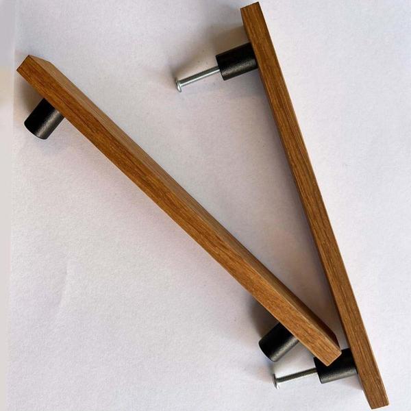 Atolye10 Trend Ahşap Kulp - Gardırop Kulbu - Ahşap Kulp - Mutfak Dolabı Kulbu - Çekmece Kulbu - Image 1