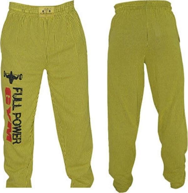 Full Power Gym Alt Spor Eşofman Sarı - Image 1