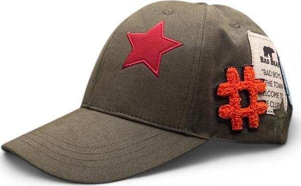 Bad Bear Patch Haki Şapka - Image 1