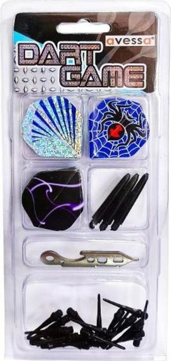 Avessa Flıg-30 Elektronik Dart Oku Shaft Ve Kanat Seti - Image 1