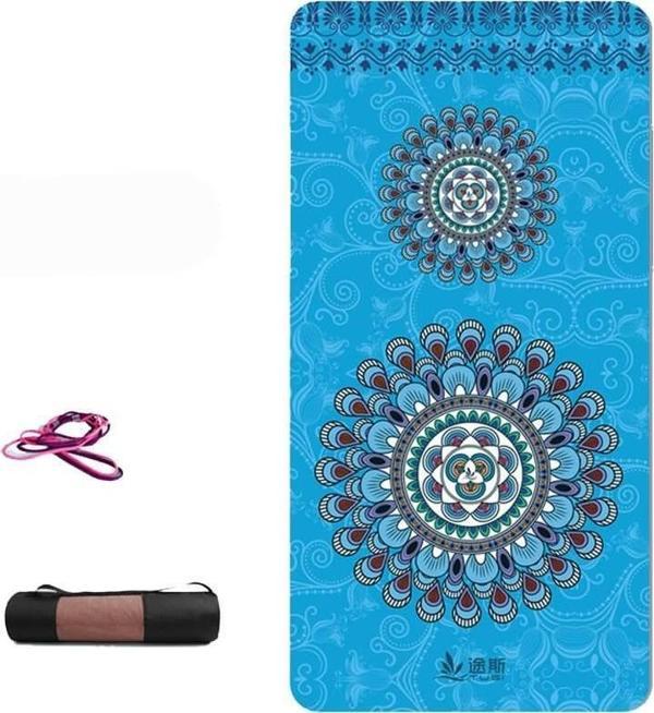 Tusi Yoga Matı ve Pilates Minderi Mandala Desen - Image 1