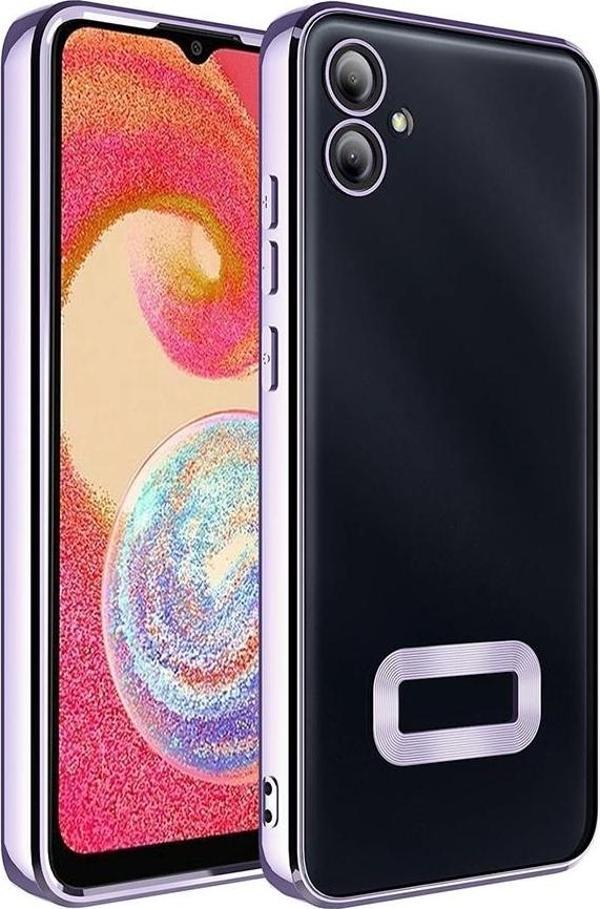 Galaxy A06 Kılıf Kamera Korumalı Logo Gösteren Zore Omega Kapak - Image 1