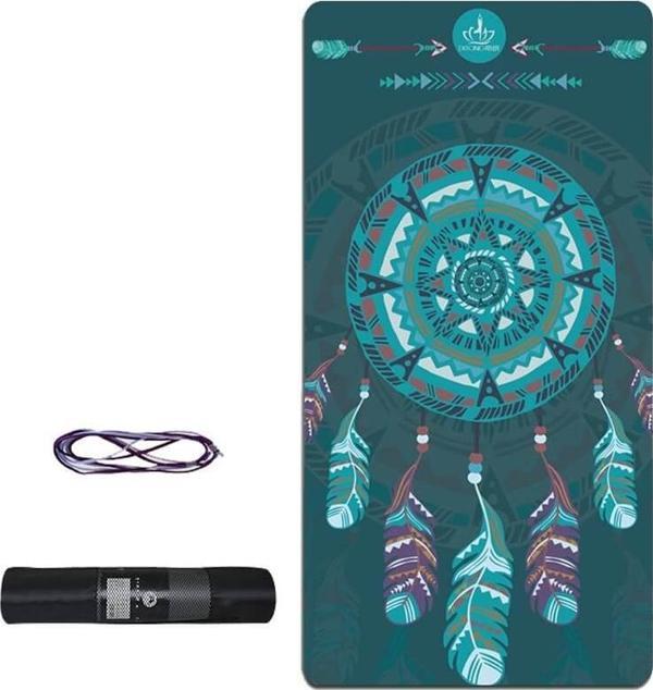 Tusi Yoga Matı ve Egzersiz Minderi Kızılderili - Image 1