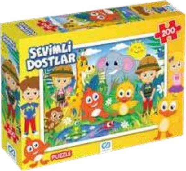 Sevimli Dostlar Puzzle 200 - Image 1