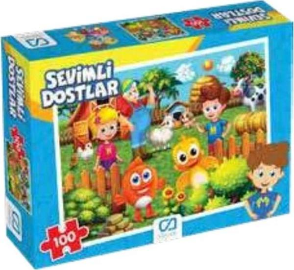 Sevimli Dostlar Puzzle 100 - Image 1