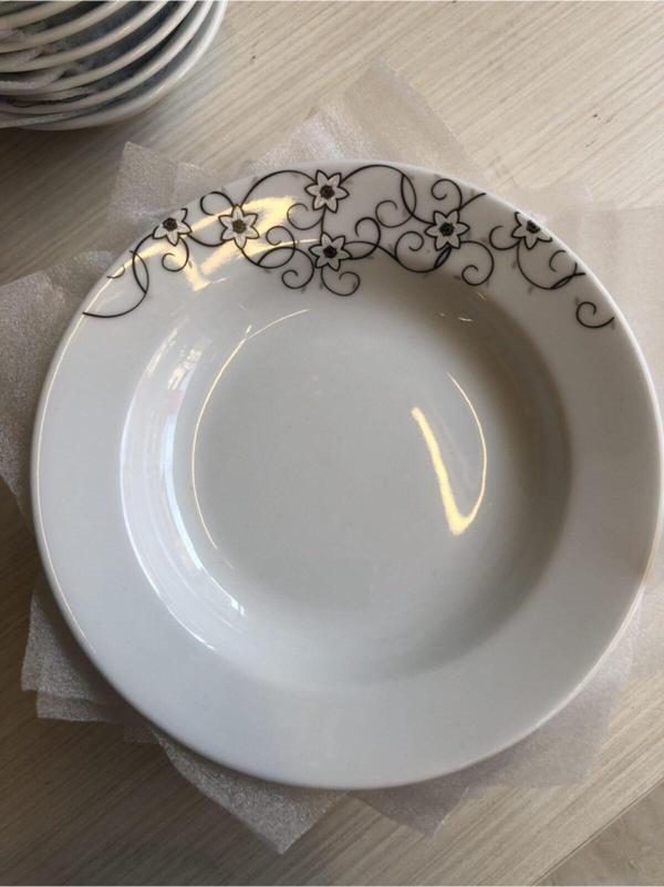 Güral Porselen Güral 19 Cm Çukur Tabak 6'lı - Image 1