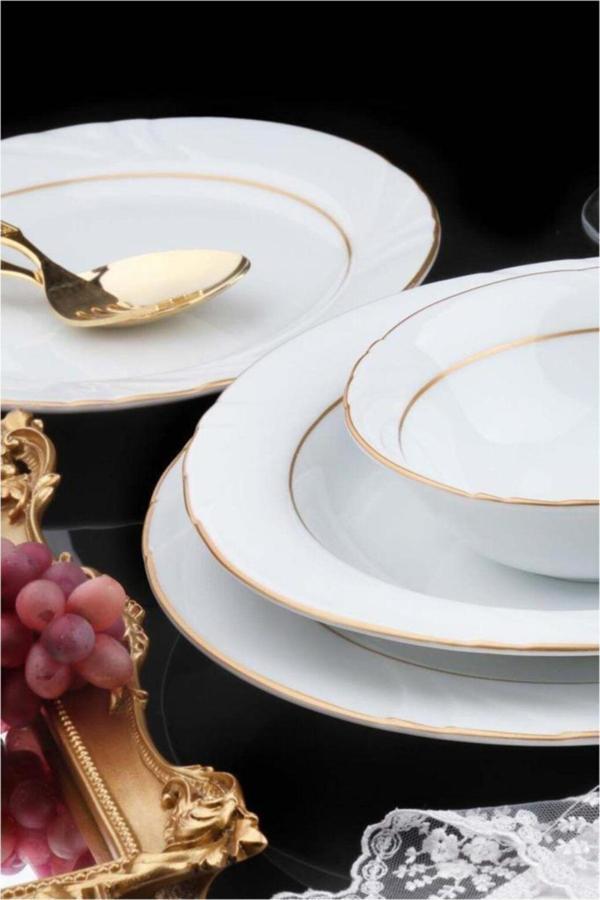 Güral Porselen Soprano 24 Parça Yemek Takımı - Image 1