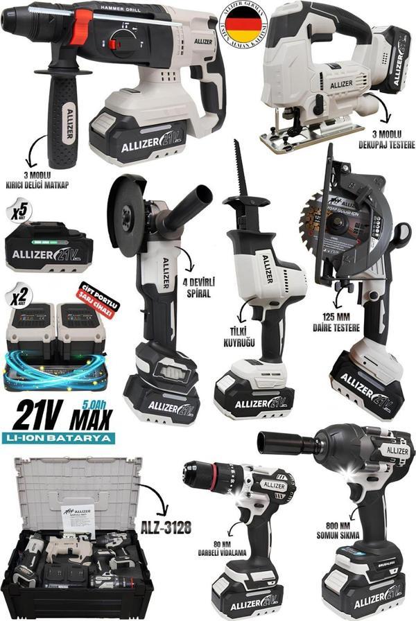 ALLİZER GERMAN 7’Lİ SET TİLKİ KUYRUKLU MODEL - Image 1