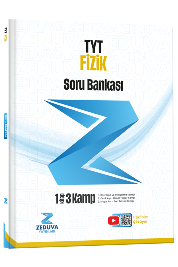 Zeduva Yayınları Fizikfinito TYT Fizik 1 Kitap 3 Kamp Soru Bankası - Zeduva Yayınları - Image 1