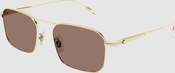 Mont Blanc MB 0218S 002 .53 Erkek Güneş Gözlüğü - Image 1