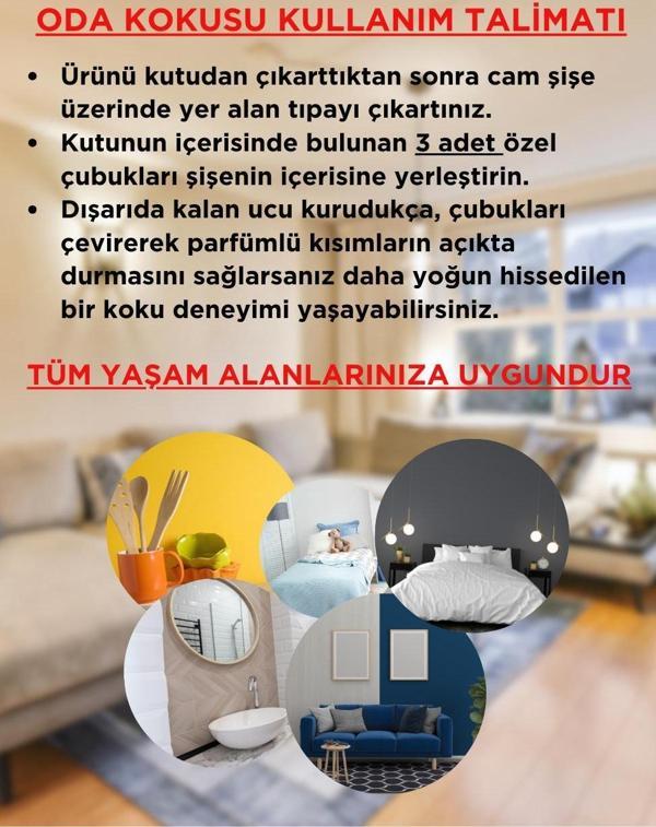 Milk Chocolate Reed Diffuser 50 ml / Sütlü Çikolata Çubuklu Oda Kokusu - Image 1