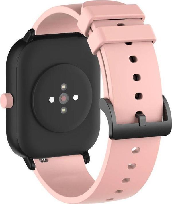Dmay Amazfit Bip Lite / Amazfit Bip S Uyumlu Tokalı Silikon Kordon Kayış 20Mm - Image 1