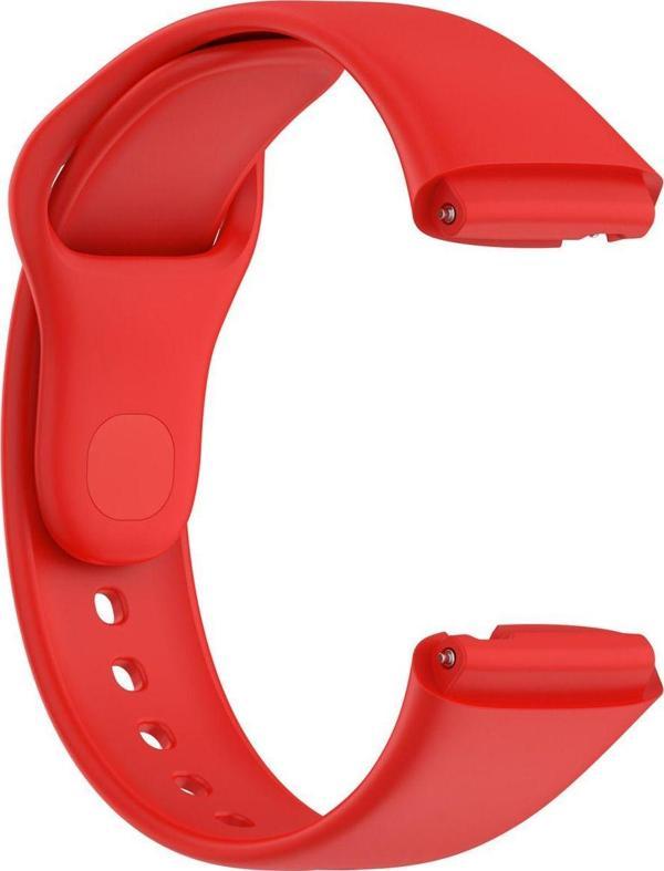 Dmay Redmi Watch 3 Lite Uyumlu Soft Silikon Kordon Kayış - Image 1