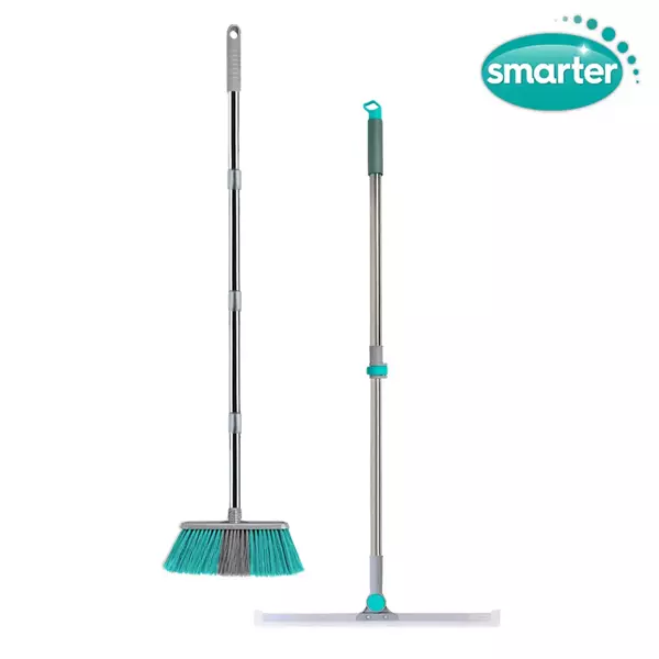 SMARTER SAPLI OTO FIRÇASI + YER SİLECEĞİ ÇEK ÇEK ÇEKPAS CAM SİLECEĞİ MOP PASPAS - Image 1