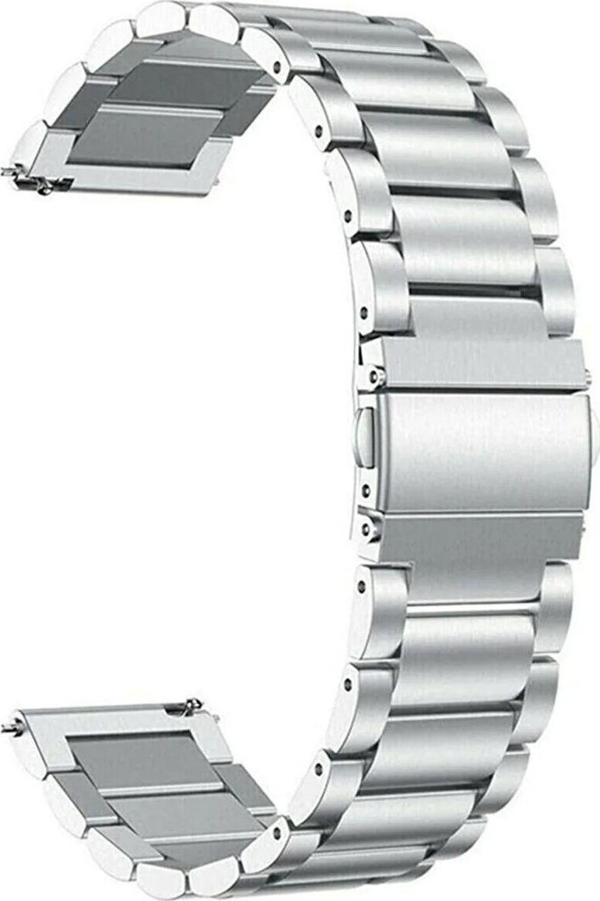 Dmay Samsung Galaxy Watch 2 (44Mm-40Mm) Uyumlu Paslanmaz Çelik Metal Kordon 20Mm - Image 1