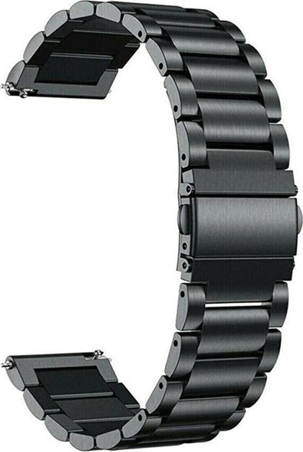 Dmay Samsung Galaxy Watch 2 (44Mm-40Mm) Uyumlu Paslanmaz Çelik Metal Kordon 20Mm - Image 1