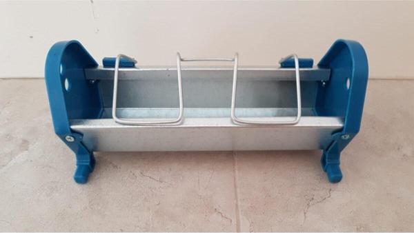 25 Cm Güvercin Civciv Metal Galvaniz Yemlik - Image 1