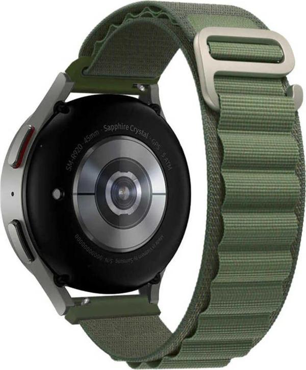 Dmay Amazfit Bip Lite / Amazfit Bip S Uyumlu Hasır Alpine Kordon 20Mm - Image 1